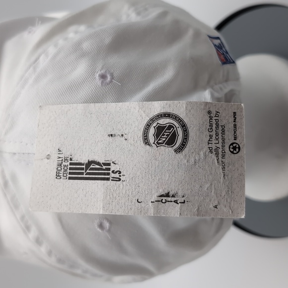 The Game| NWT Vintage MLB Washington Capitals White Sports Cap Snap Back - Picture 6 of 11